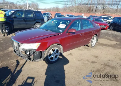 2009 Hyundai Sonata Se from USA, damaged, VIN 5NPEU46C59H508130